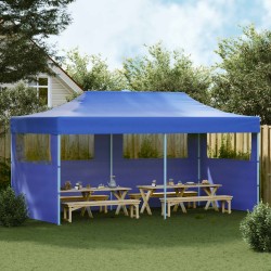 Tente de fête Bleu 291 x 580 x 315 cm Tissu Oxford 555022555022