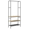 Porte-vêtements Chêne Sonoma 77 x 30 x 171 cm Bois d'ingénierie 555023555023