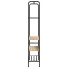 Porte-vêtements Chêne Sonoma 77 x 30 x 171 cm Bois d'ingénierie 555023555023