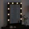 Miroir de vanité Rectangulaire Chêne noir 70 x 50 x 18 cm 555024555024