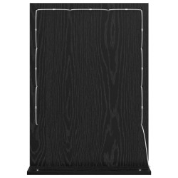Miroir de vanité Rectangulaire Chêne noir 70 x 50 x 18 cm 555024555024