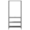 Porte-vêtements Sonoma gris 77 x 30 x 171 cm Bois d'ingénierie 555026555026