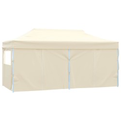 Tente de fête Crème 291 x 580 x 315 cm Tissu Oxford 555027555027