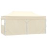 Tente de fête Crème 291 x 580 x 315 cm Tissu Oxford 555027555027