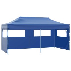 Tente de fête Bleu 291 x 580 x 315 cm Tissu Oxford 555028555028