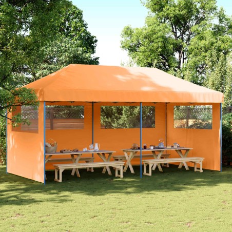 Tente de fête Orange 292 x 580 x 315 cm Tissu Oxford 555030555030