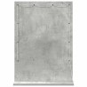 Miroir de vanité Rectangulaire Gris béton 70 x 50 x 18 cm 555032555032