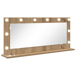Miroir de vanité Rectangulaire Chêne artisanal 100 x 45 x 18 cm 555033555033
