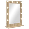 Miroir de vanité Rectangulaire Chêne Sonoma 70 x 50 x 18 cm 555034555034