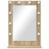 Miroir de vanité Rectangulaire Chêne Sonoma 70 x 50 x 18 cm 555034555034