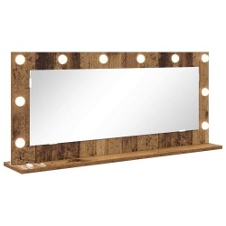 Miroir de vanité Rectangulaire Bois ancien 100 x 45 x 18 cm 555035555035