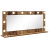 Miroir de vanité Rectangulaire Bois ancien 100 x 45 x 18 cm 555035555035