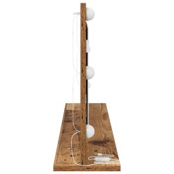 Miroir de vanité Rectangulaire Bois ancien 100 x 45 x 18 cm 555035555035