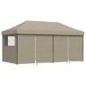 Tente de fête Taupe 292 x 580 x 315 cm Tissu Oxford 555036555036