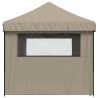 Tente de fête Taupe 292 x 580 x 315 cm Tissu Oxford 555036555036