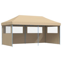 Tente de fête Beige 292 x 580 x 315 cm Tissu Oxford 555040555040