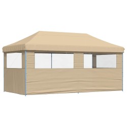 Tente de fête Beige 292 x 580 x 315 cm Tissu Oxford 555040555040
