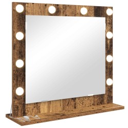 Miroir de vanité Rectangulaire Bois ancien 60 x 55 x 18 cm 555041555041