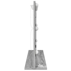 Miroir de vanité Rectangulaire Gris Sonoma 80 x 55 x 18 cm 555045555045