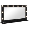 Miroir de vanité Rectangulaire Chêne noir 100 x 55 x 18 cm 555046555046
