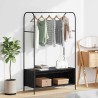 Porte-vêtements Noir 100 x 44 x 160 cm Bois d'ingénierie 555048555048