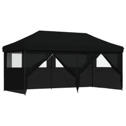 Tente de fête Noir 292 x 580 x 315 cm Tissu Oxford 555049555049