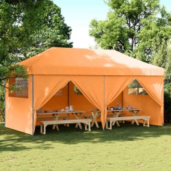 Tente de fête Orange 292 x 580 x 315 cm Tissu Oxford 555050555050