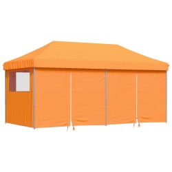 Tente de fête Orange 292 x 580 x 315 cm Tissu Oxford 555050555050