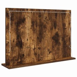 Miroir de vanité Rectangulaire Chêne fumé 80 x 55 x 18 cm 555051555051