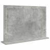 Miroir de vanité Rectangulaire Gris béton 80 x 55 x 18 cm 555052555052