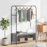 Porte-vêtements Gris 100 x 44 x 160 cm Bois d'ingénierie 555060555060