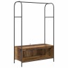 Porte-vêtements Chêne brun 100 x 44 x 160 cm Bois d'ingénierie 555061555061