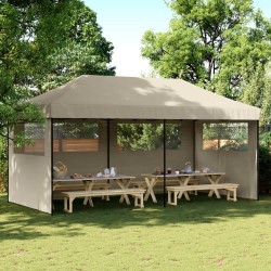 Tente de fête Taupe 292 x 580 x 315 cm Tissu Oxford 555062555062