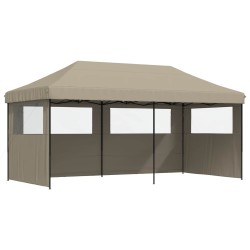 Tente de fête Taupe 292 x 580 x 315 cm Tissu Oxford 555062555062