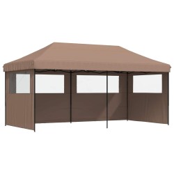 Tente de fête Marron 292 x 580 x 315 cm Tissu Oxford 555064555064