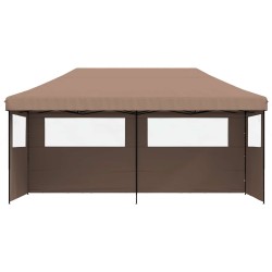 Tente de fête Marron 292 x 580 x 315 cm Tissu Oxford 555064555064