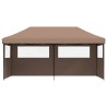Tente de fête Marron 292 x 580 x 315 cm Tissu Oxford 555064555064