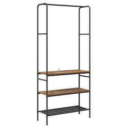 Porte-vêtements Bois ancien 77 x 30 x 171 cm Bois d'ingénierie 555067555067