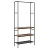 Porte-vêtements Bois ancien 77 x 30 x 171 cm Bois d'ingénierie 555067555067
