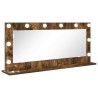 Miroir de vanité Rectangulaire Chêne fumé 100 x 45 x 18 cm 555068555068
