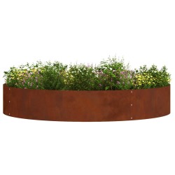 Anneau de jardinière 5 pcs Marron 120 x 120 x 20 cm 555115555115