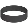 Cache-pot de jardin Noir 90 x 90 x 20 cm Acier laminé à froid 555116555116