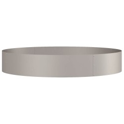 Anneau de jardinière Marron 120 x 120 x 20 cm Acier patiné 555119555119