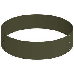 Cache-pot de jardin Vert olive 90 x 90 x 20 cm 555120555120