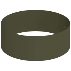 Cache-pot de jardin Vert olive 90 x 90 x 20 cm 555120555120
