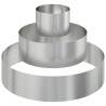 Cache-pot de jardin Argent 90 x 90 x 20 cm Acier galvanisé 555121555121
