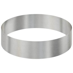 Cache-pot de jardin Argent 90 x 90 x 20 cm Acier inoxydable 555124555124