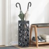 Porte-parapluie Anthracite 15,5 x 15,5 x 49 cm Métal 555127555127
