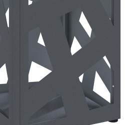 Porte-parapluie Anthracite 15,5 x 15,5 x 49 cm Métal 555127555127