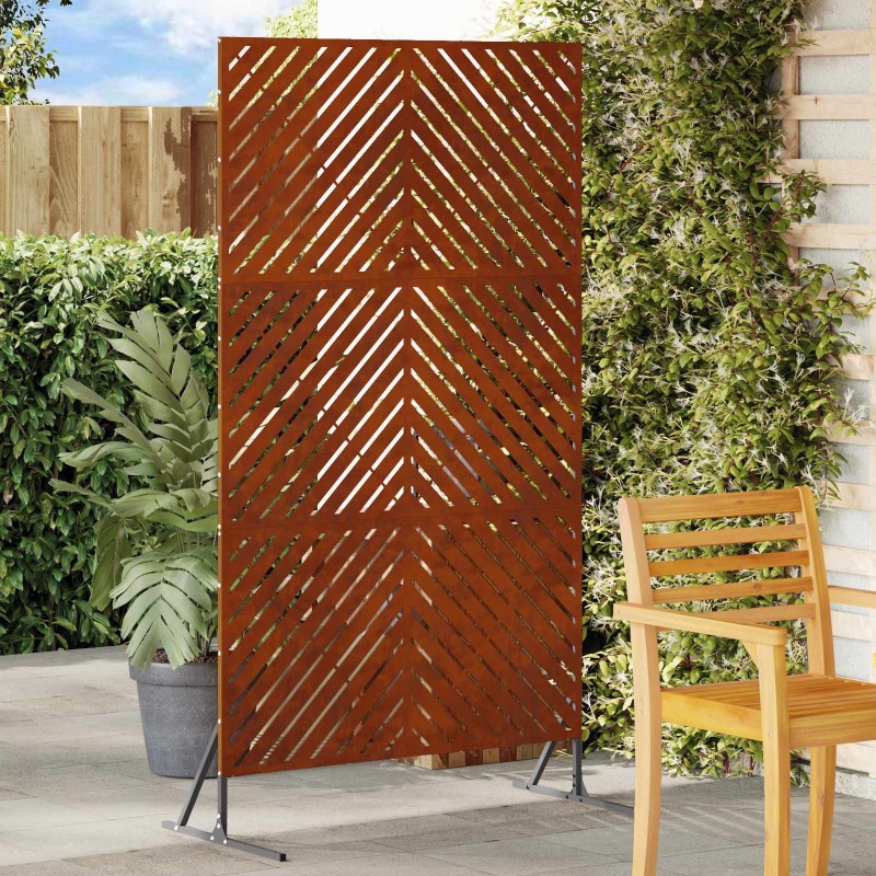 Écran de confidentialité Gris 100 x 50 x 180 cm Acier 555128555128